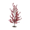 Northlight 23.5" Brown And Red Berries Artificial Christmas Twig Tree - Unlit