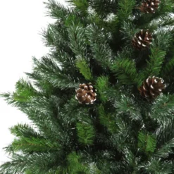 Northlight 6.5' Full Snowy Delta Pine With Pine Cones Artificial Christmas Tree, Unlit -Twinkly Popular Shop akxiyzjnd3uxzhacptidi5t0zq5wexl7 72344.1665433298