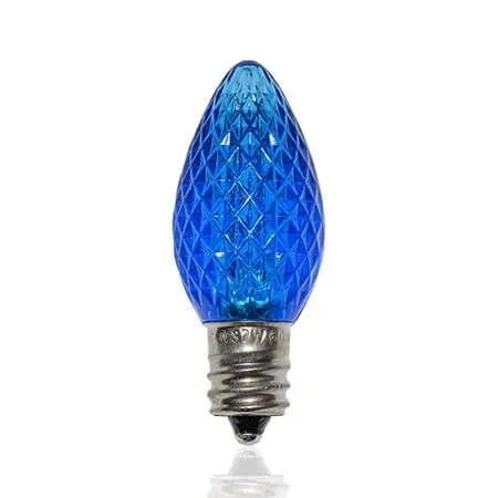C7 SMD LED Retrofit Bulb - Twinkle - Blue - Pro Christmas™ - Bag Of 25 3 C7 SMD LED Retrofit Bulb - Twinkle - Blue - Pro Christmas™ - Bag Of 25