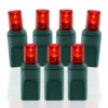 Wide Angle Conical Battery Operated LED D Cell 50 Lights - Red -Twinkly Popular Shop bo wac 504 r