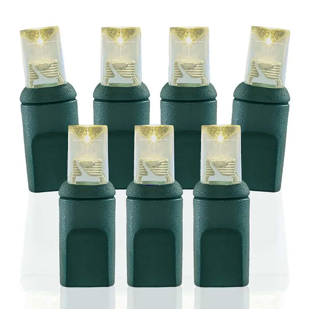 Wide Angle Conical Battery Operated LED D Cell 50 Lights - Warm White 3 Wide Angle Conical Battery Operated LED D Cell 50 Lights - Warm White