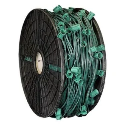 C7 Cord, 24" Spacing, Green Wire, SPT-1, 1000'