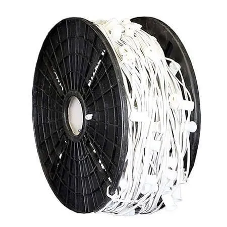 C7 Cord, 36" Spacing, White Wire, SPT-1, 1000' 3 C7 Cord, 36" Spacing, White Wire, SPT-1, 1000'