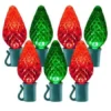 26 Light Red & Green C9 LED Christmas Lights - 8" Spacing 2 26 Light Red & Green C9 LED Christmas Lights - 8" Spacing -Twinkly Popular Shop c9 268 rg