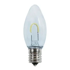 C9 Flexible Filament LED Bulb - Pure White - Pro Christmas™ - Bag Of 25