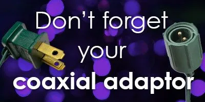 Wide Angle Conical - 6" Spacing, 50 Bulb, Grn Cord, UL Coaxial RY Plug - Full Wave - Multi 4 Wide Angle Conical - 6" Spacing, 50 Bulb, Grn Cord, UL Coaxial RY Plug - Full Wave - Multi - Image 2