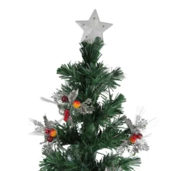 6' Pre-Lit Fiber Optic Slim Profile Artificial Christmas Tree - Multicolor Lights -Twinkly Popular Shop dak gd 48180 2 70789.1665783341