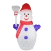 48" Red And White Pre-Lit Commercial Grade Snowman Christmas Outdoor Decor -Twinkly Popular Shop dak zec12000 1 1 97794.1588415432