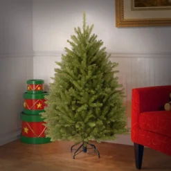 Christmas Central 4.5’ Dunhill Fir Artificial Christmas Tree - Unlit -Twinkly Popular Shop dnat20duh 45 25766.1686144238