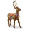 49" Brown And Gold Pre-lit Standing Reindeer Christmas Decoration - Multi Color LED Lights -Twinkly Popular Shop dnat bg 19245ar1 1 48490.1587645163