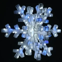 36" White Giant 3D Snowflake Christmas Decor With LED Lights -Twinkly Popular Shop dnat df 160005l 4 16695.1631811754