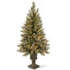 Christmas Central 5' Pre-lit Potted Glittery Bristle Artificial Christmas Tree, Clear Lights -Twinkly Popular Shop dnat gb3 306 50 1 71226.1631812943