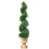 Christmas Central 4.5' Potted Juniper Spiral Slim Artificial Christmas Tree - Unlit -Twinkly Popular Shop dnat lcysp4 710 54 1 00241.1587645158