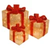 Christmas Central Set Of 3 Pre-Lit Christmas Gift Boxes, Clear Lights 2 Christmas Central Set Of 3 Pre-Lit Christmas Gift Boxes, Clear Lights -Twinkly Popular Shop dnat mzc 188 59954.1587645159