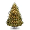 Christmas Central 9’ Pre-Lit Medium Natural Fraser Fir Artificial Christmas Tree, White Lights -Twinkly Popular Shop dnat naffmh1 90lo s2 1 30197.1670489774