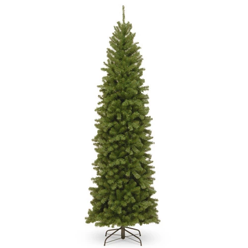Christmas Central 9’ Pencil North Valley Spruce Slim Artificial Christmas Tree, Unlit 3 Christmas Central 9’ Pencil North Valley Spruce Slim Artificial Christmas Tree, Unlit