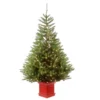 Christmas Central 6' Pre-Lit Potted Topeka Spruce Entrance Medium Artificial Christmas Tree, Clear Lights -Twinkly Popular Shop dnat petp2 310 60 1 66094.1587645155