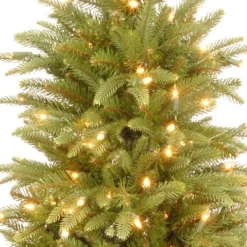 Christmas Central 4' Pre-lit Potted Weeping Spruce Artificial Christmas Tree, Clear Lights -Twinkly Popular Shop dnat pews3 373 40 3 15567.1631812653