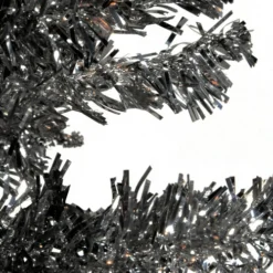 9' Pencil Black Tinsel Artificial Christmas Tree - Unlit -Twinkly Popular Shop dnat tt33 704 90 2 44027.1587644855