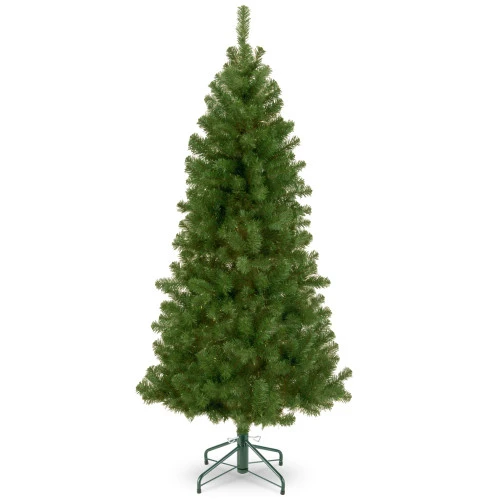 Christmas Central 7.5' Slim Canadian Grande Fir Artificial Christmas Tree, Unlit 3 Christmas Central 7.5' Slim Canadian Grande Fir Artificial Christmas Tree, Unlit