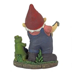 9" Firefighter Gnome Hand Painted Outdoor Garden Statue 8 9" Firefighter Gnome Hand Painted Outdoor Garden Statue -Twinkly Popular Shop dtosc20ql306832 3 02353.1587644296