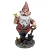 15.5" Gardening Gnome Holding A Shovel Outdoor Garden Statue -Twinkly Popular Shop dtosc eu90015 22337.1608607263