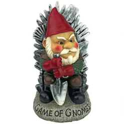 10" Gray And Red Game Of Gnomes Outdoor Garden Statue -Twinkly Popular Shop dtosc ql30818 3 42635.1665520824