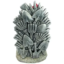 10" Gray And Red Game Of Gnomes Outdoor Garden Statue -Twinkly Popular Shop dtosc ql30818 6 49726.1665520824
