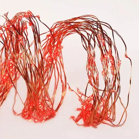 LED FAIRY Lights - 480 Light - Red 3 LED FAIRY Lights - 480 Light - Red