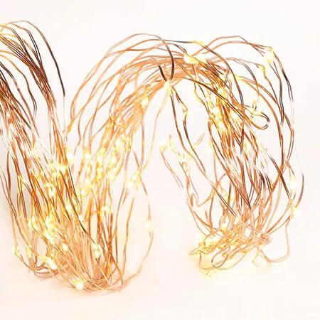 LED FAIRY Lights - 600 Light - Warm White 3 LED FAIRY Lights - 600 Light - Warm White