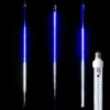 36" LED Falling Snow Tube - Blue And Pure White - Pro Christmas™ -Twinkly Popular Shop fs pc 36 bpw