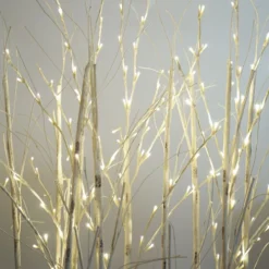 Northlight 4' LED Lighted White Twig Tree Cluster Outdoor Christmas Yard Art Decoration - 15-11350E-4 -Twinkly Popular Shop itujpjzhlaafqfdeori8w9wj95cmogip 51643.1588362337