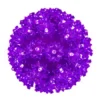 Pro Christmas™ 6" Sphere - 50L - Purple -Twinkly Popular Shop l 6sph pu a