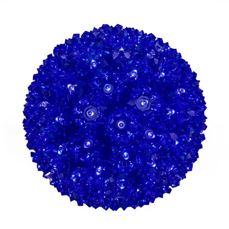 Pro Christmas™ 7.5" Sphere - 100L - Blue 3 Pro Christmas™ 7.5" Sphere - 100L - Blue