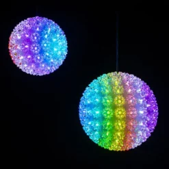 Pro Christmas™ 7.5" Sphere - 100L - RGB -Twinkly Popular Shop l 75sph rgb ip l 10sph rgb ip d