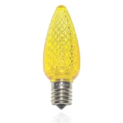 C9 SMD LED Retrofit Bulb - Yellow - Minleon V2 - Bag Of 25