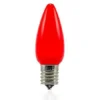 C9 SMD LED Retrofit Bulbs - Frosted Smooth - Red - Pro Christmas™ - Bag Of 25 -Twinkly Popular Shop l c9f r 3