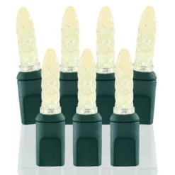 100 Light M5 Warm White LED Christmas Lights