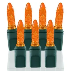 70 Light M5 Amber LED Christmas Lights