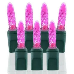 70 Light M5 Pink LED Christmas Lights