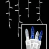 LED Icicle Lights - 70 Light Set - Pure White & Blue -Twinkly Popular Shop m5ic pwb