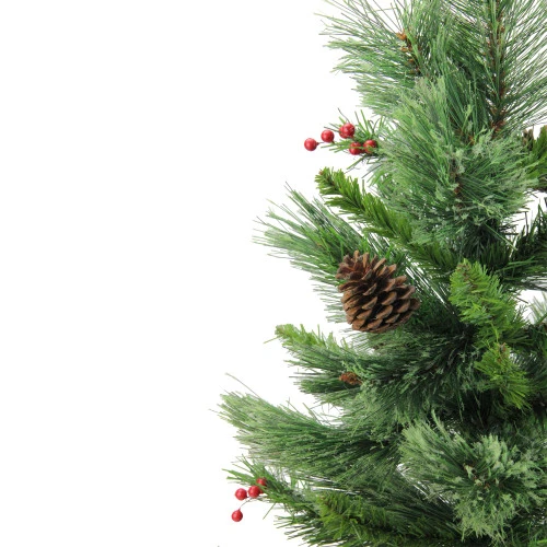 Northlight 24" Mixed Cashmere Berry Pine Medium Artificial Christmas Tree - Unlit 5 Northlight 24" Mixed Cashmere Berry Pine Medium Artificial Christmas Tree - Unlit - Image 3