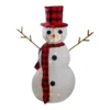 Northlight 35" Lighted 3-D Snowman With Top Hat And Twig Arms Outdoor Christmas Decoration -Twinkly Popular Shop northlight d 12 10042 1u 53385.1588415668