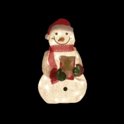 Northlight 23" White And Red Lights Snowman Outdoor Christmas Decor -Twinkly Popular Shop northlight h85105 02 90082.1599786792
