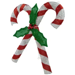 Northlight 27" Lighted Sparkling Red And Silver Double Candy Cane Outdoor Christmas Decor 10 Northlight 27" Lighted Sparkling Red And Silver Double Candy Cane Outdoor Christmas Decor -Twinkly Popular Shop northlight h88866 03 42212.1689172109