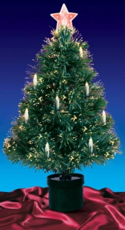 Northlight 4' Pre-Lit Fiber Optic Artificial Christmas Tree With Candles - Multi Lights -Twinkly Popular Shop northlight j15596 1 45377.1588355386