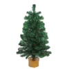 Northlight 3' Pre-Lit Color Changing Fiber Optic Artificial Christmas Tree