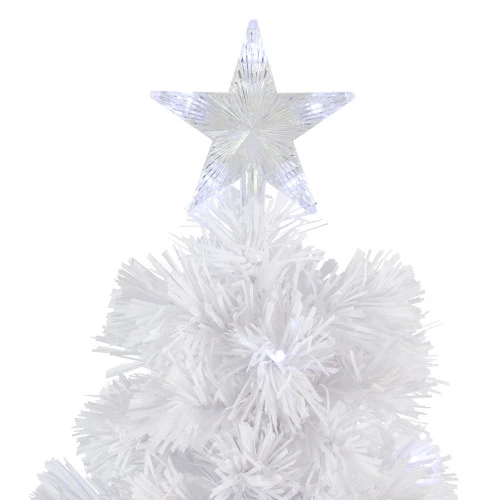 Northlight 4' Pre-Lit LED Color Changing Fiber Optic Artificial Christmas Tree 4 Northlight 4' Pre-Lit LED Color Changing Fiber Optic Artificial Christmas Tree - Image 2