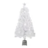 Northlight 4' Pre-Lit LED Color Changing Fiber Optic Artificial Christmas Tree