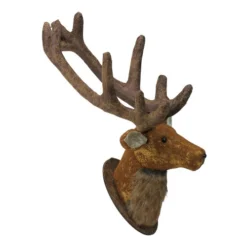 Northlight 24” Brown And Gold Reindeer Head Christmas Wall Hanging -Twinkly Popular Shop northlight ja15781 1 01911.1588415641